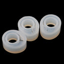 3 Pieces Assorted DIY Silicone Ring Mold for Resin Jewelry Making Craft