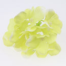 10 Pieces Silk Hydrangea Flower Heads with Stem for Bridal Bouquet Wedding Decorations