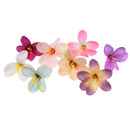 10 Pieces Mixed Color Silk Butterfly Orchid Artificial Flower Heads for DIY Craft