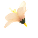 10 Pieces Mixed Color Silk Butterfly Orchid Artificial Flower Heads for DIY Craft