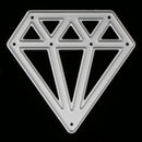 Carbon Steel Cutting Dies Embossing Stencil for DIY Scrapbooking Paper Album Diamond Shaped