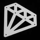 Carbon Steel Cutting Dies Embossing Stencil for DIY Scrapbooking Paper Album Diamond Shaped