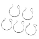 5 Pieces 925 Sterling Silver Ear Wire Earwires Earring Findings