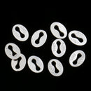 10 Pieces Metal necklace Chain End Connectors 925 Silver Material DIY Handmade Findings
