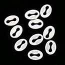 10 Pieces Metal necklace Chain End Connectors 925 Silver Material DIY Handmade Findings
