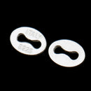 10 Pieces Metal necklace Chain End Connectors 925 Silver Material DIY Handmade Findings