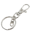 10 Pieces Silver Lobster Claw Clasp Keychain Key Ring Jewelry Findings