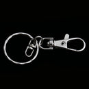 10 Pieces Silver Lobster Claw Clasp Keychain Key Ring Jewelry Findings