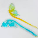 Butterfly Hair Stick Design Silicone Jewelry Making Mould for DIY Hair Accessories Hairpin