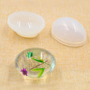 40x55mm Silicone Mold Egg Shaped DIY Dried Flower Mold Resin Jewelry Art Craft Toy Gift Tool