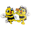 20 Pieces Wood Shapes Bee Embellishments for Scrapbooking Crafts