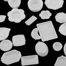 33 Pieces Dollhouse Miniatures Tableware Plastic Food Containers DIY