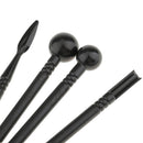 4 Pieces Pottery Sculpey Modeling Tools Mini Plastic Cutting Clay Supplies