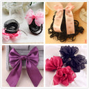 10 Pieces Prong Silver Flat Metal Alligator Hair Clips Barrette for Bows Hairpins DIY Hair Accessories