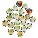 20 Pieces Flower Resin Flatback Cabochon for DIY Jewelry Phone Case Decoration