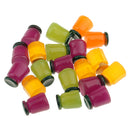 20 Pieces 15mm 3D Resin Simulation Jam Jars Bottle Embellishment for DIY Crafts