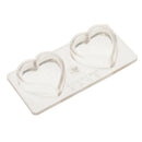 PC Plastic 3D Love Heart Candle Mold for Candle Making Chocolate Soap Resin Clay Jelly Wax DIY Mould Tool