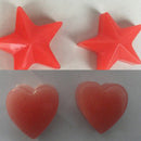 PC Plastic 3D Love Heart Candle Mold for Candle Making Chocolate Soap Resin Clay Jelly Wax DIY Mould Tool