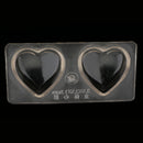 PC Plastic 3D Love Heart Candle Mold for Candle Making Chocolate Soap Resin Clay Jelly Wax DIY Mould Tool