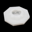 Lotus Flower Shape Plastic Candle Making Mould Candle Mold Soap Mould Tool for Candle Making Craft 5.5x2.7cm