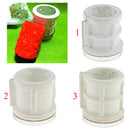 Flower Pattern Rubber Candle Making Mould Candle Mold Soap Mould Tool for Candle Making Craft 7x9cm
