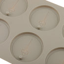 6-Cavity Silicone Aroma Dried Flower Wax Tablet Candle Mould DIY Wax Plaster Mold Key Shaped