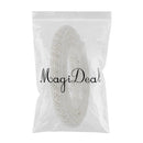 1 Yard Pearl Glass Beaded Lace Trims Applique Ribbon Sewing Craft wedding Dress Decoration