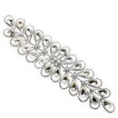 Gorgeous Diamante Trim Motif Rhinestone Bridal Applique for Wedding Dress Decor Hot Fix or Sew On