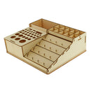 Wood Epoxy Tools Storage Boxes Paint Bottle Brushes Rack Model Organizer