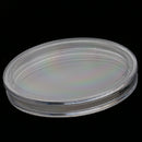100 Piece Clear Coin Capsules Containers Holders Coins Storage Boxes Case 40mm