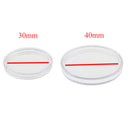 100 Piece Clear Coin Capsules Containers Holders Coins Storage Boxes Case 40mm