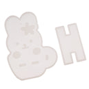 1 Piece Rabbit Silicone Mold for Crystal Phone Holder Stand Making Craft Tool