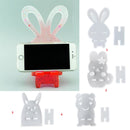 1 Piece Silicone Mold for Crystal Phone Holder Stand Making Craft Tool