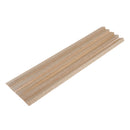 5 Pieces Balsa Wood Sticks Strips for Airplane Boat Model DIY Crafts 8x12mm