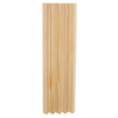 5 Pieces Pine Wood Sticks Strips for Airplane Boat Model DIY Crafts 10x12mm