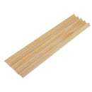 5 Pieces Pine Wood Sticks Strips for Airplane Boat Model DIY Crafts 10x12mm