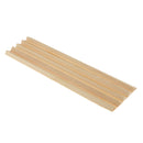 5 Pieces Pine Wood Sticks Strips for Airplane Boat Model DIY Crafts 10x12mm