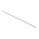 5 Pieces Balsa Wood Semi Circle Sticks Strips for Model DIY Crafts 10x12mm