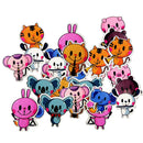 50 Pieces Assorted Animal Shaped Wooden Buttons Flat Embellishments for Sewing Crafting