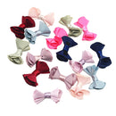 16 Pieces Bowknot Bow Hair Clip Barrette Hairpins DIY Children Hair Accessories