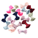 16 Pieces Bowknot Bow Hair Clip Barrette Hairpins DIY Children Hair Accessories