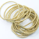 30 Pieces Glitter Women Hair Tie Band Ponytail Holder Elastic Rubber with Buckle