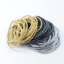 30 Pieces Glitter Women Hair Tie Band Ponytail Holder Elastic Rubber with Buckle