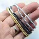 30 Pieces Glitter Women Hair Tie Band Ponytail Holder Elastic Rubber with Buckle