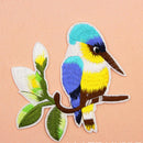 8 Pieces Assorted Iron On Embroidery Birds Applique Patches