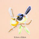8 Pieces Assorted Iron On Embroidery Birds Applique Patches