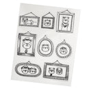 Transparent Silicone Clear Rubber Stamp Sheet Cling Scrapbook DIY Craft Bear Pattern