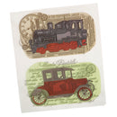Transparent Silicone Rubber Clear Stamp for Scrapbooking Embossing DIY Decoration Car Pattern