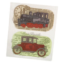 Transparent Silicone Rubber Clear Stamp for Scrapbooking Embossing DIY Decoration Car Pattern