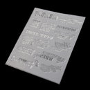 Transparent Silicone Rubber Clear Stamp for Scrapbooking Embossing DIY Decoration- Memory Pattern